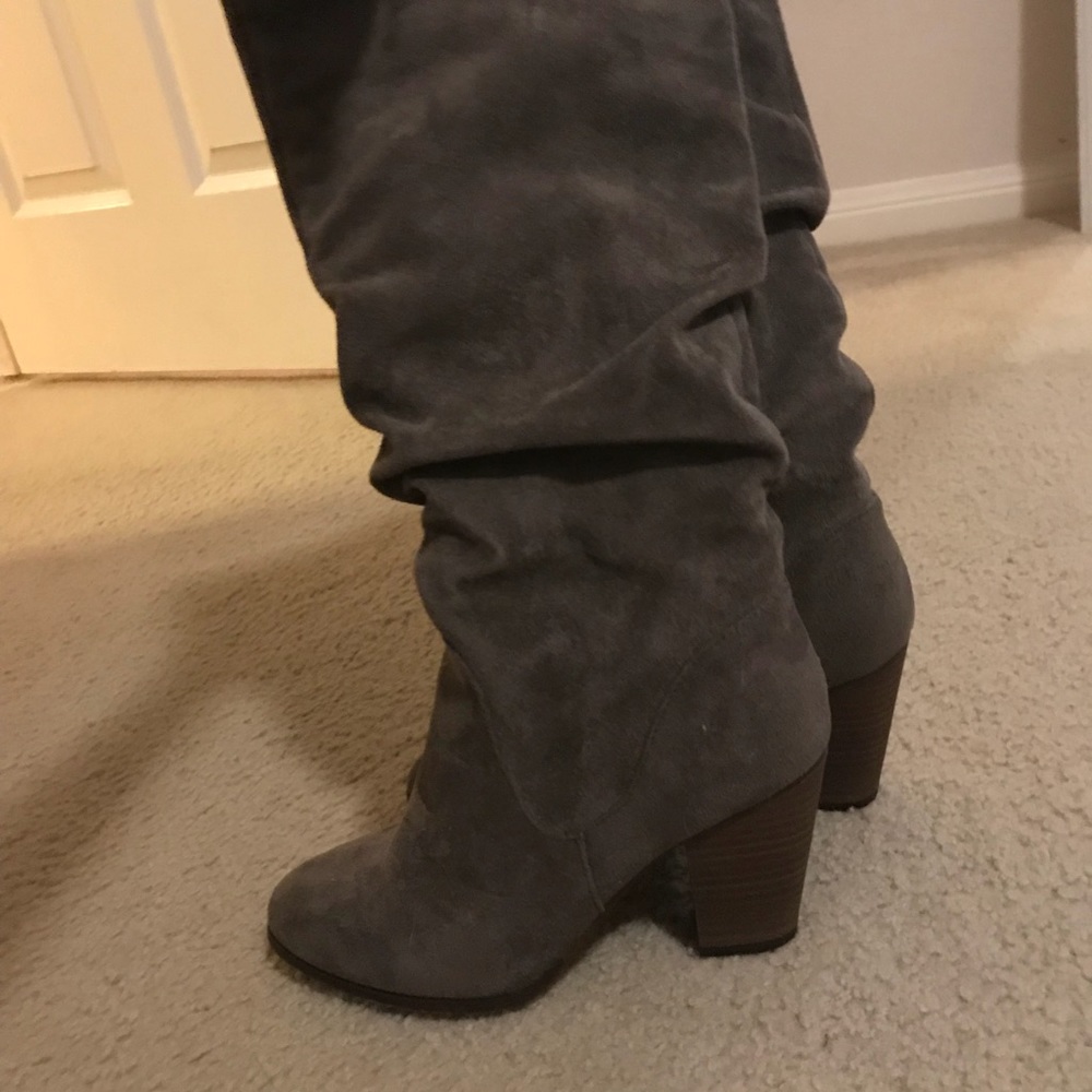 Wedge Boot - Suede Size 6.5